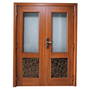 GC-004 – Glass Design WPC Bathroom Door