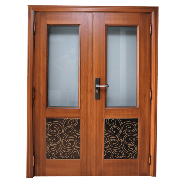 GC-004 – Glass Design WPC Bathroom Door