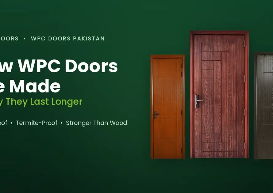 aHow WPC doors are made — Green Doors WPC doors in Pakistan